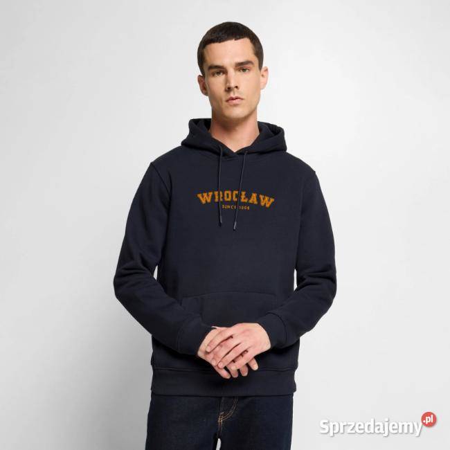 Ekologiczna męska bluza z kapturem Premium Kraków