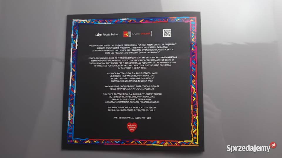 33 Finał WOŚP Blok 388 A CIĘTY 2025 Koronowo