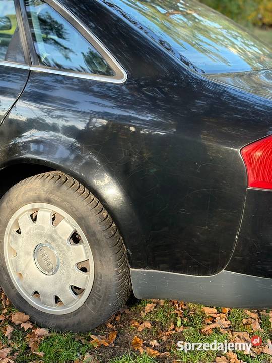 Audi A6 XI2002r 24 benzyna czarny zachodniopomorskie Kliniska Wielkie