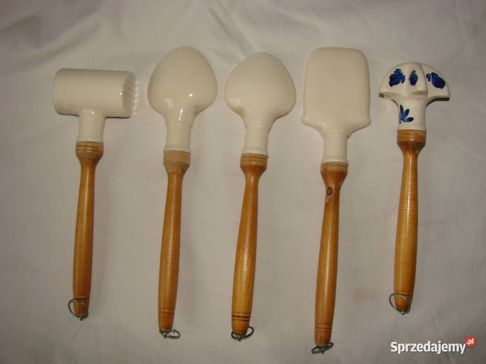 fajansowe przybory kuchenne