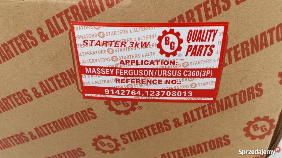 Nowy Rozrusznik Szybkoobrotowy MF3 C3603P MF 255 mazowieckie