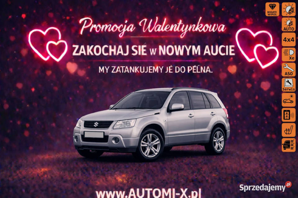 Suzuki Grand Vitara FULL 19 DIESEL Mega Rok produkcji 2007 Grand Vitara Świdnica sprzedam