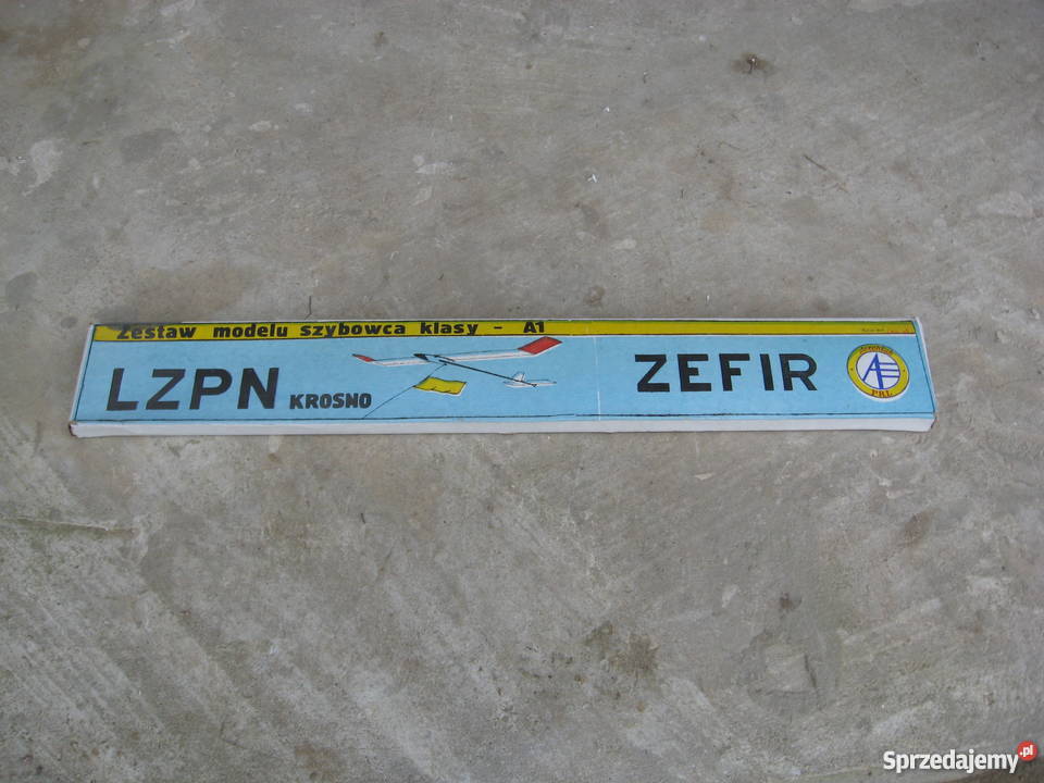 Unikat Model szybowca z Prlu LZPN Krosno ZEFIR Grodziczno