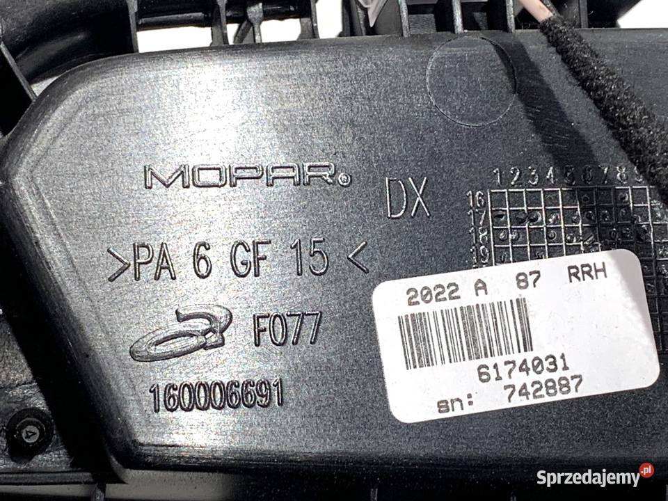 KLAMKA WEWNĘTRZNA PRAWY TYŁ ALFA STELVIO SUV Klamki wewnętrzne