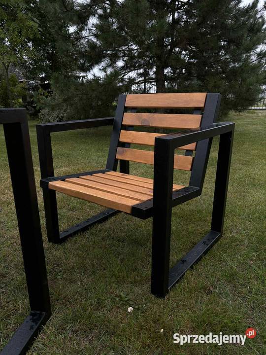Meble ogrodowe stół ławka krzesła Loft Cełujki