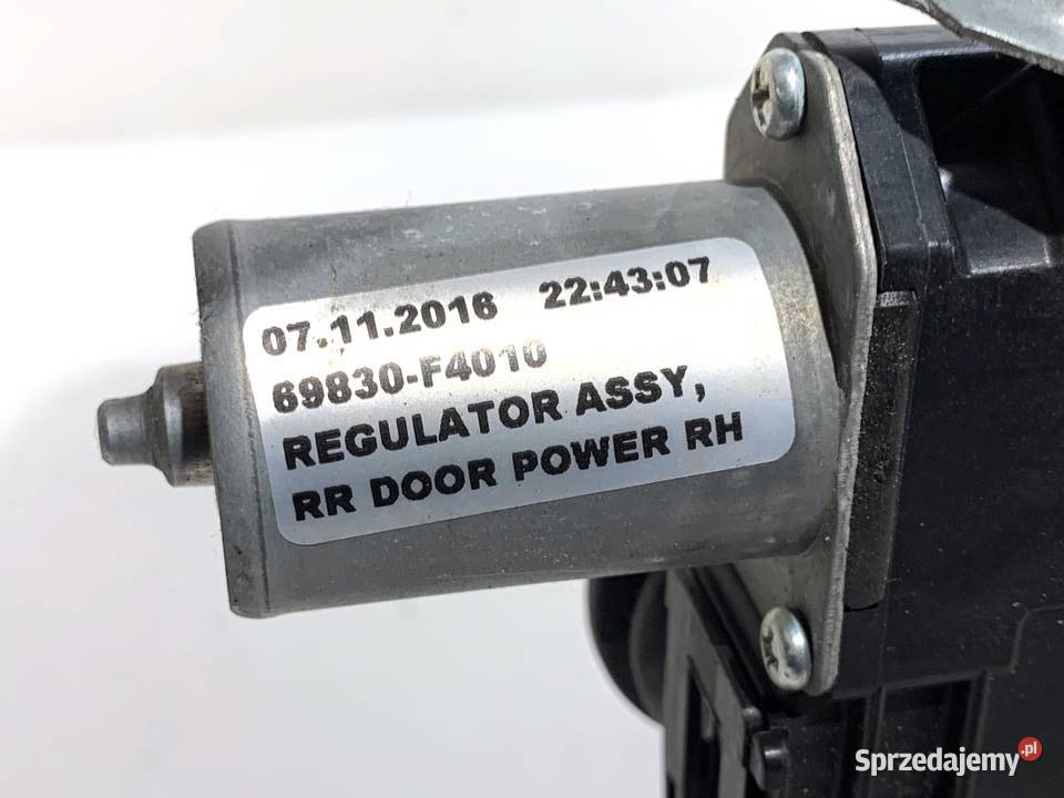 PODNOŚNIK SZYBY PRAWY TYŁ TOYOTA CHR 69830F4010 osobowe