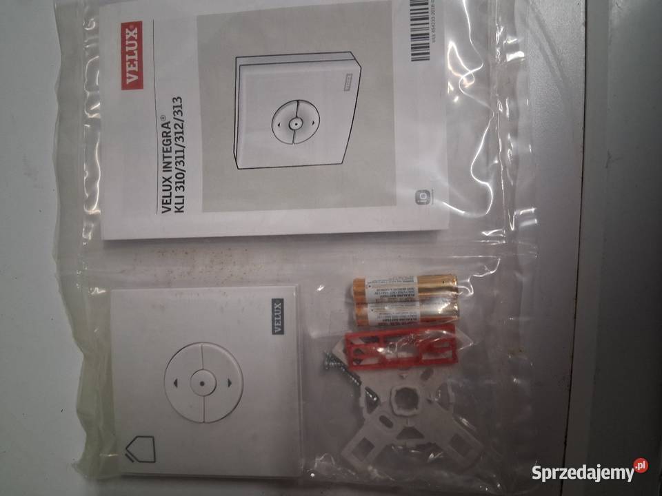 Pilot ścienny do sterowania roletą zewnętrzną