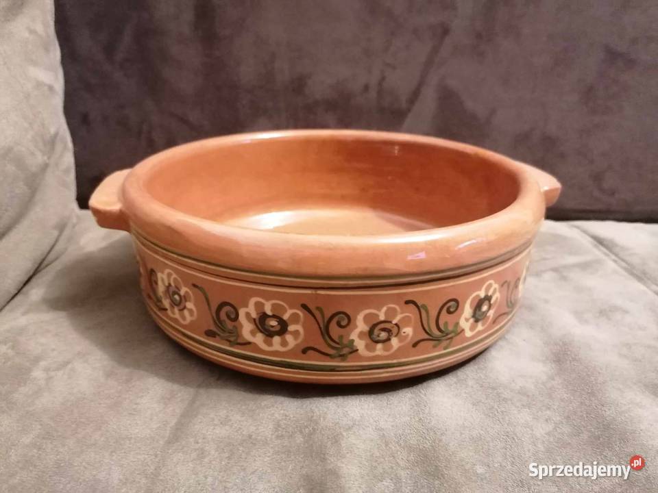 POJEMNIK CERAMICZNY BRYTWANNA W KWIATY AGD drobne Poznań