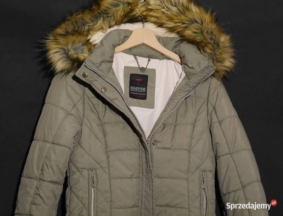 Cross Jeans kurtka alaska futerko 36 S Wrocław sprzedam