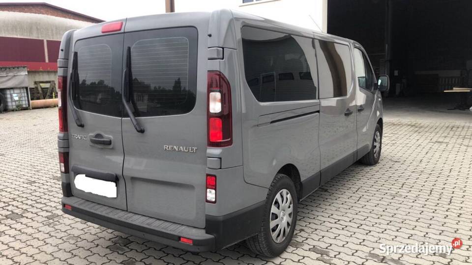 Renault Trafic 2019r 33000 9osobowy 1598 szary Rzeszów
