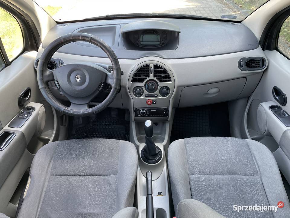 ŚlicznyZdrowyRenaultModus2005r15DieselKlimaPanora Modus Zduńska Wola