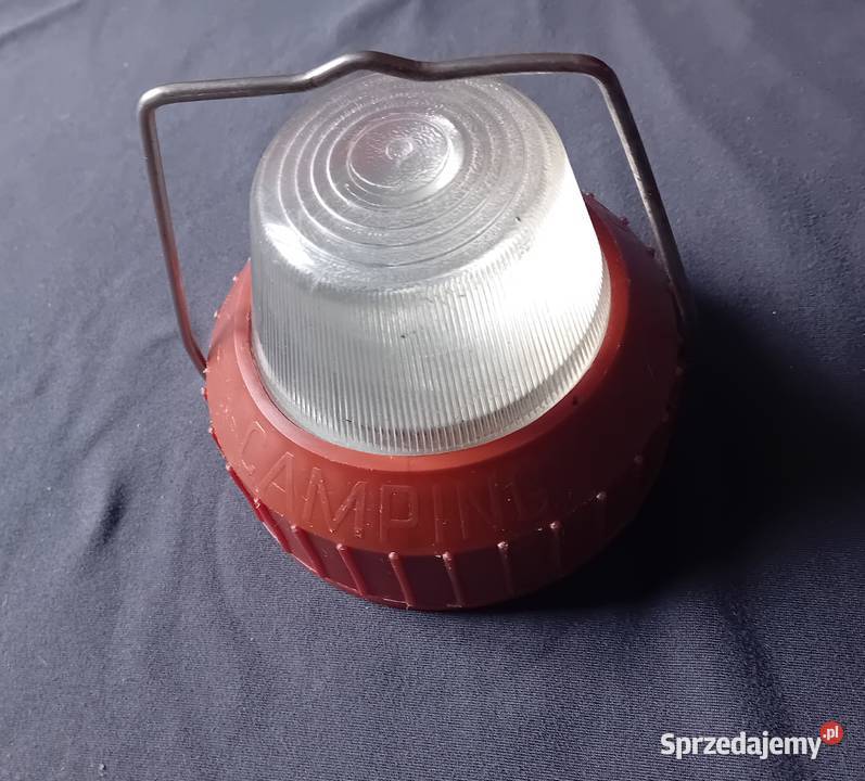 Lampka na baterie model Camping CZM DOMGOS PRL Koźminek