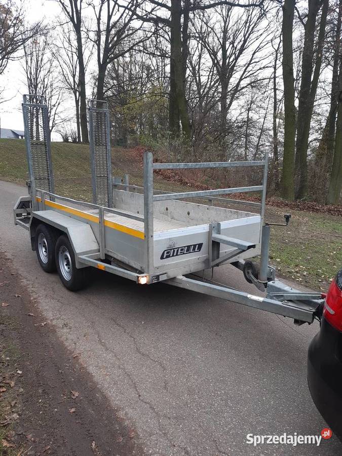 Przyczepka laweta samochodowa na minikoparkę 2t lawety Olesno