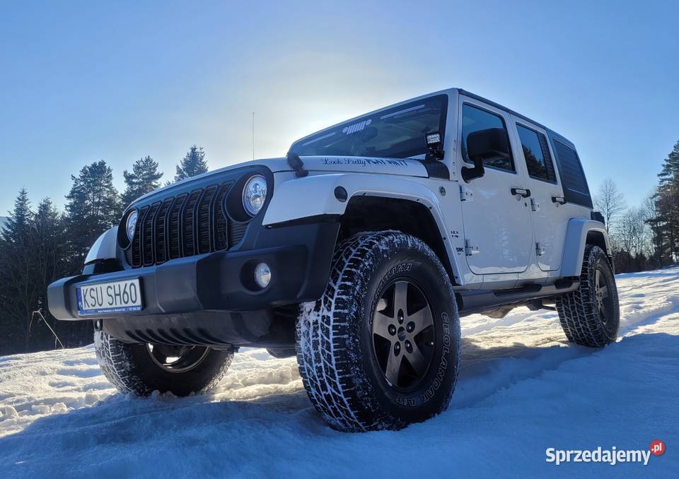 Jeep Wrangler SAHARA 2018 36 Skóra Juszczyn sprzedam