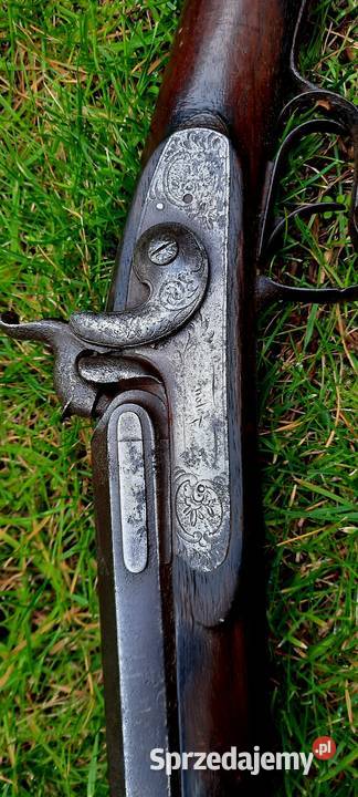 Stara dubeltówka czarnoprochowa Warszawa