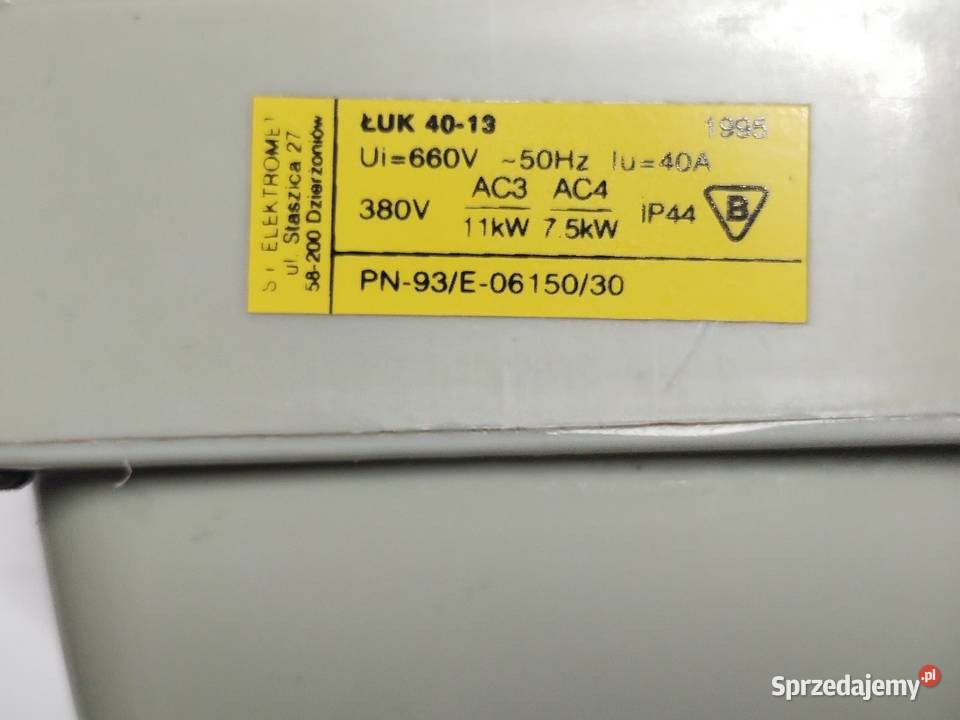 Łącznik Łuk 4013 w obudowie Mława sprzedam