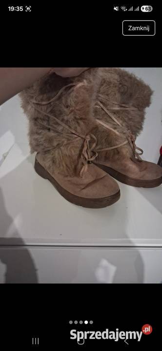 Buty zimowe z futerkiem inna Lubliniec
