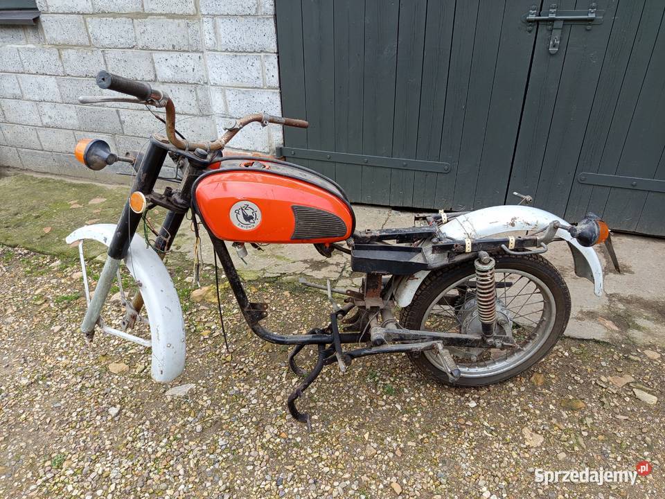 Wsk 175 rama błotniki zbiornik przód Motoryzacja