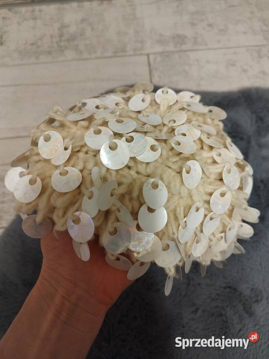Oryginalna czapka handmade z czasów PRL rekwizyt Uniseks