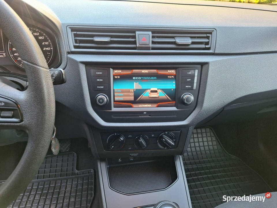 Seat Ibiza 10 MPI Reference Fast Lane V 2017 tempomat śląskie Siewierz
