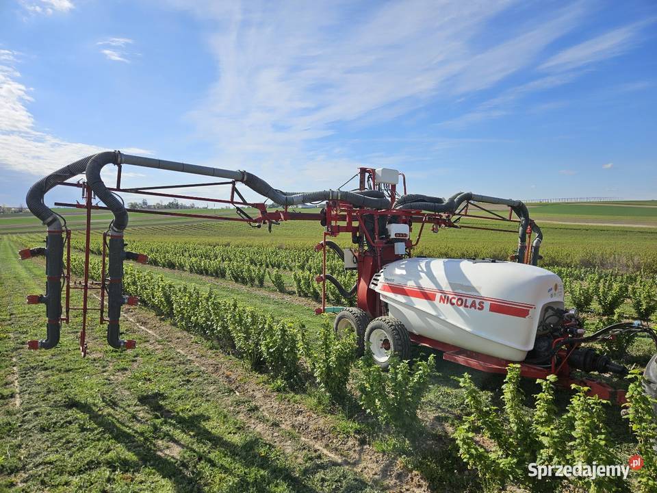Opryskiwacz sadowniczy trzyrzędowy nicolas Ignasin sprzedam