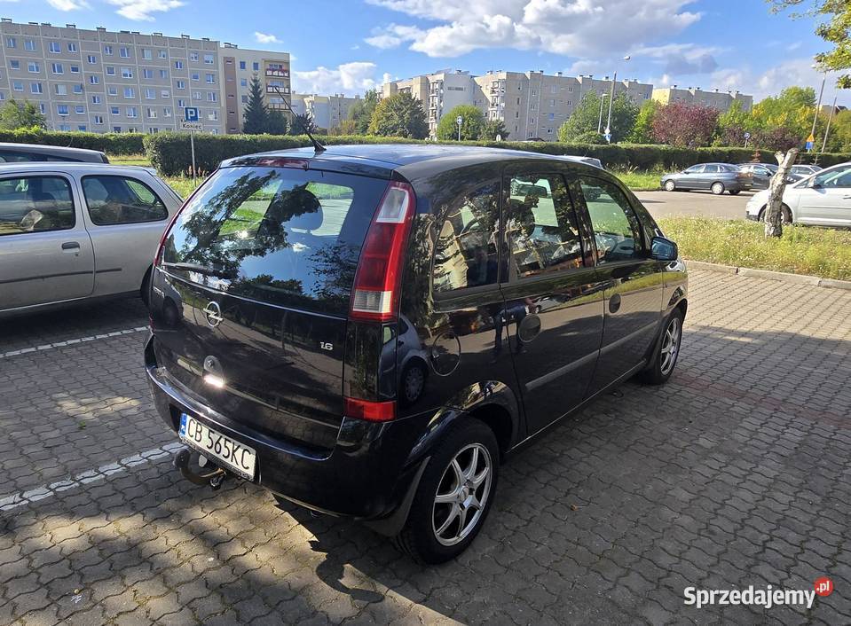 Opel Meriva 16 benzyna klimatyzacja alufelgi benzyna Bydgoszcz sprzedam