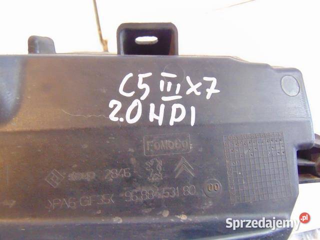 MOCOWANIE KOLEKTORA C5 III 20 HDI 9688453180