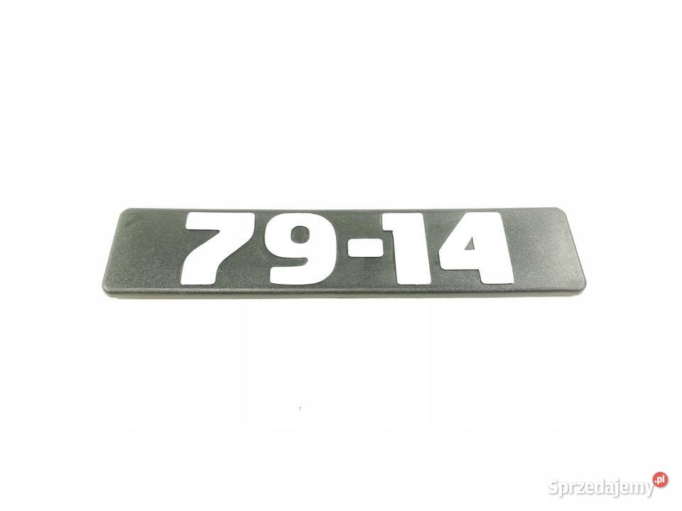 EMBLEMAT NAPIS IVECO ZETA 7914 ORYGINAŁ ASO lubelskie