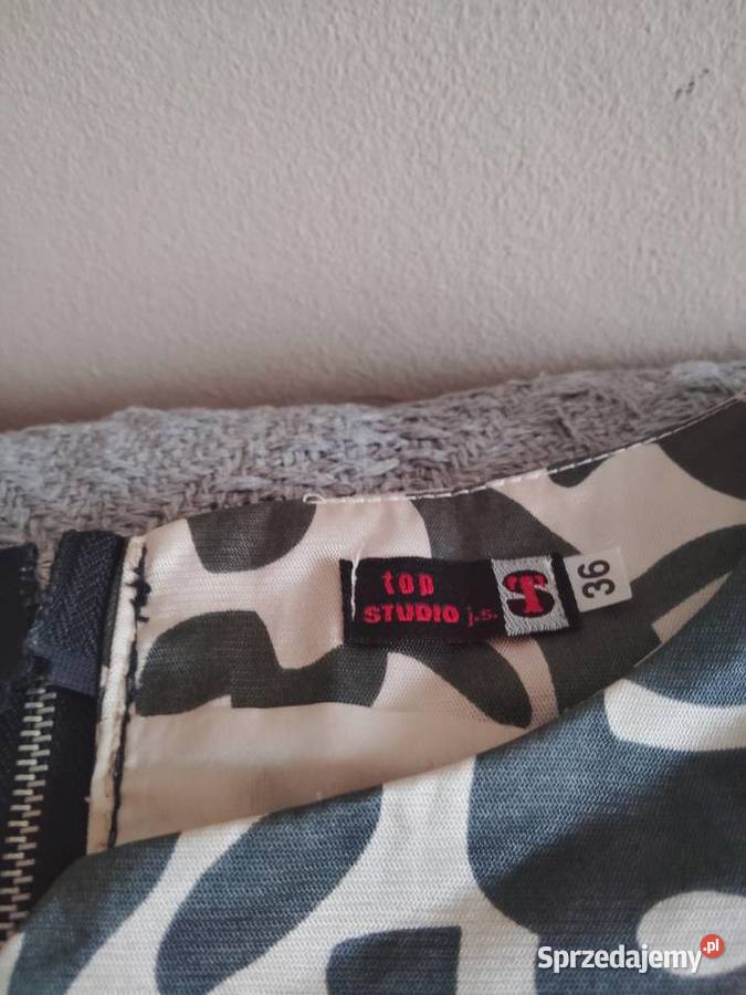 Ładna sukienka na codzień bez rękawów S Spódnice i sukienki Lidzbark Warmiński