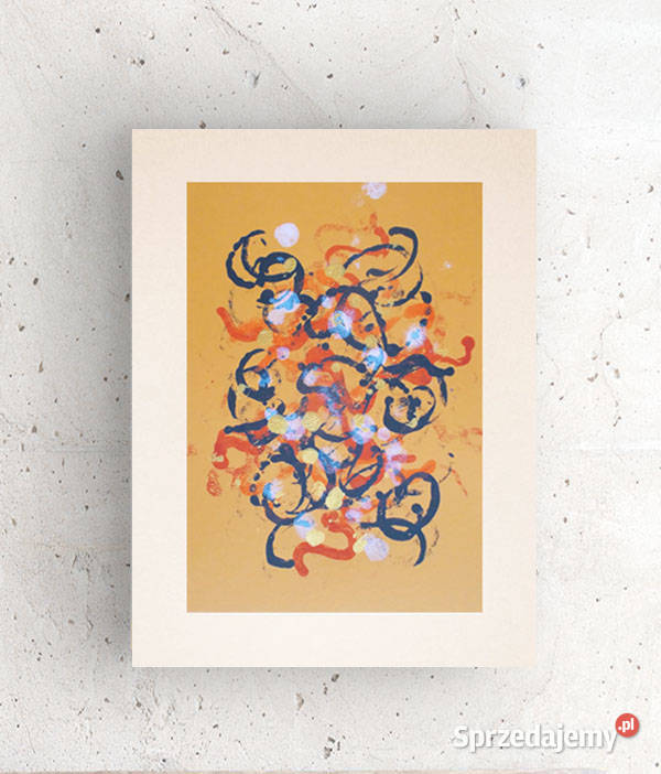 dekoracja na ścianę boho grafika do domu