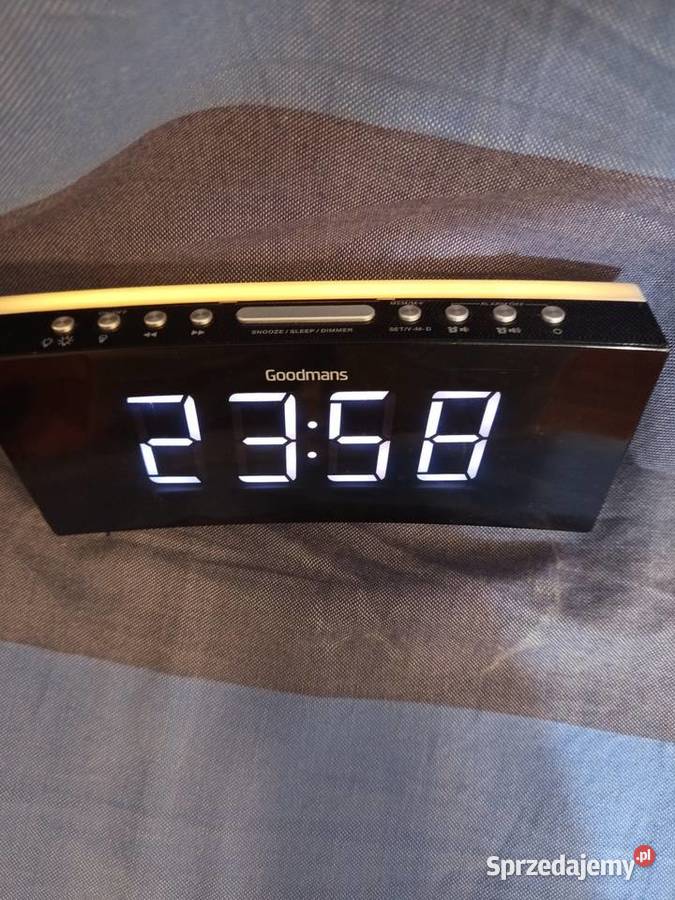 Radiobudzik GOODMANS zgrabny duży wyświetlacz Warszawa