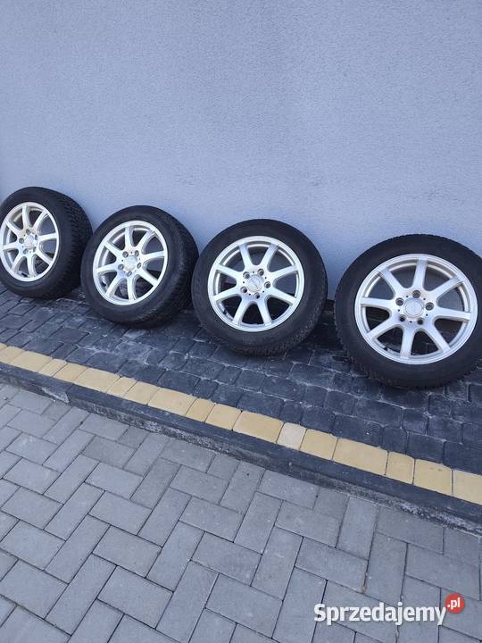 Alufelgi 16 z oponami zimowymi Dębica 5mm Średnica 16"