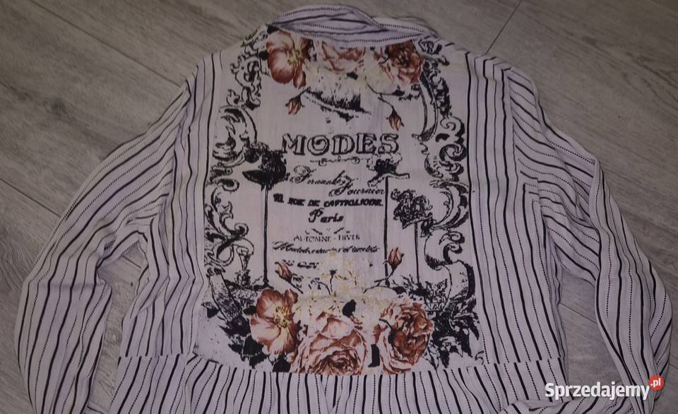 Koszula damska kwiaty 38M łódzkie Łódź