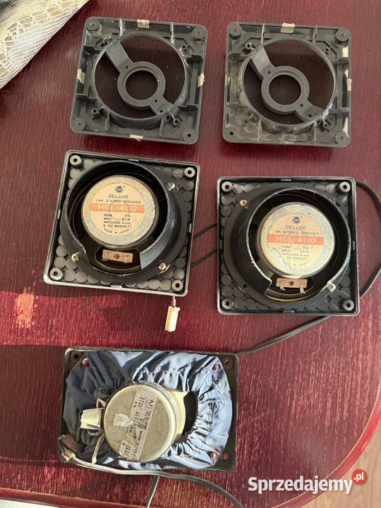 Fiat 126p Fiat Glosniki Obudowy Sprzęt audio fabryczny łódzkie Tomaszów Mazowiecki