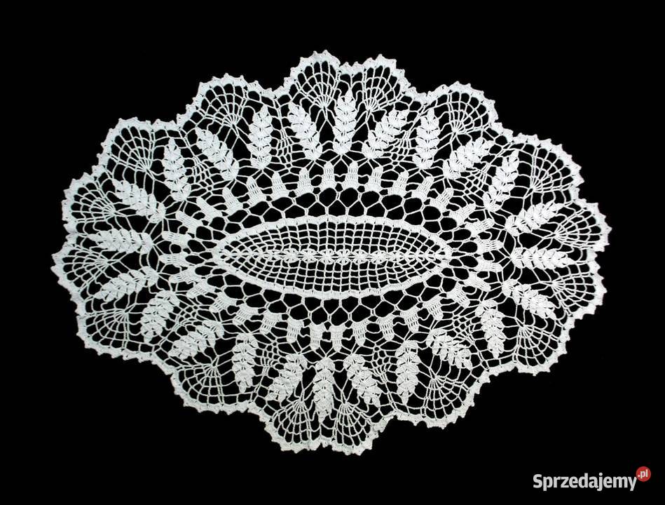 Serwetka szydełkowa 60x43 S126