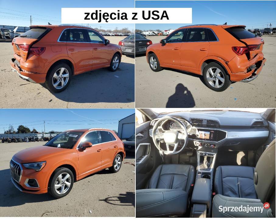 Audi Q3 2021 Pulse Orange Rok produkcji 2021