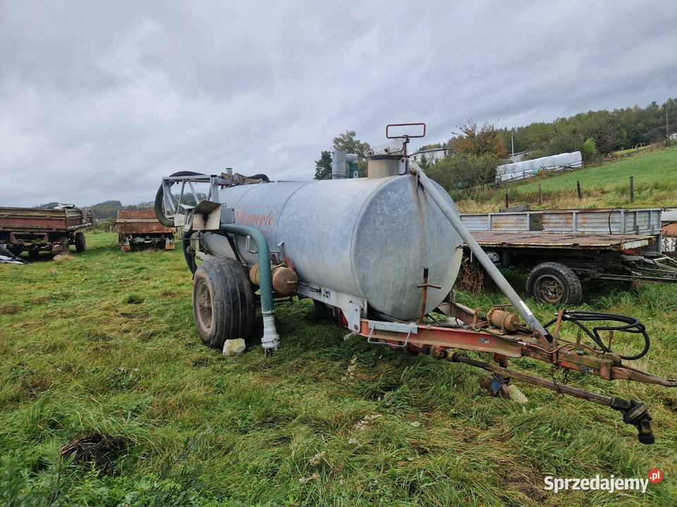 Beczkowóz 8000l wóz asenizacyjny nieuszkodzony Nawożenie pomorskie Sierakowice