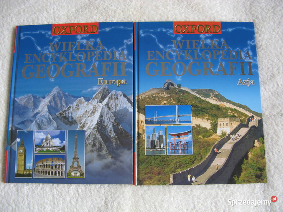 Oxford Wielka Encyklopedia Geografii komplet 16 geografia, geologia, turystyka Poznań