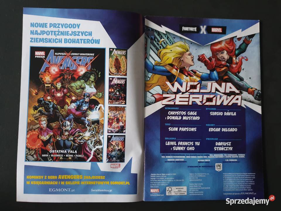Wojna Zerowa 12022 Marvel