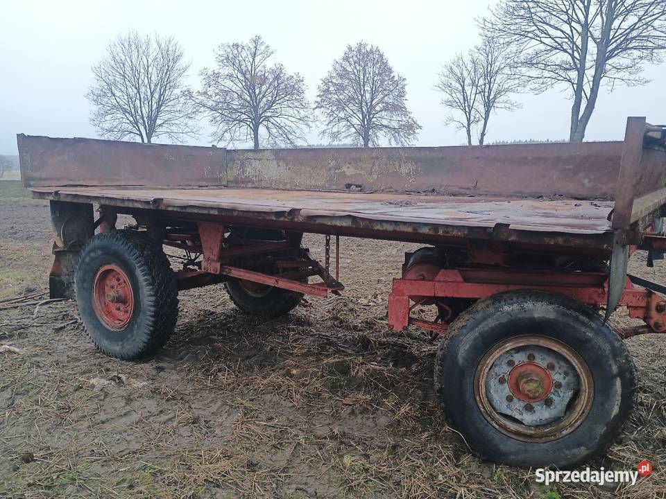 Przyczepa wywrotka hl 6011 nieuszkodzony Przyczepy rolnicze Żary
