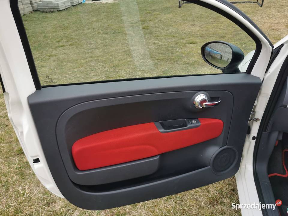 Fiat 500 12 biała perła NAVI 147000km 500 Niwy