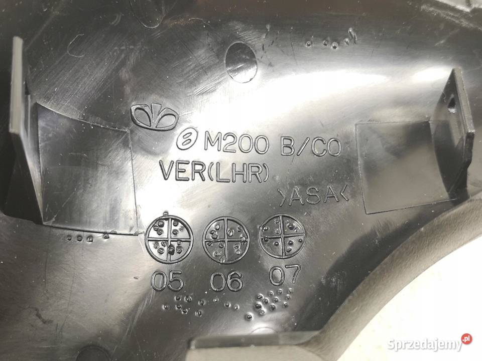 OSŁONA LUSTERKA PRAWA CHEVROLET SPARK 20052010 Osłony i zaślepki sprzedam