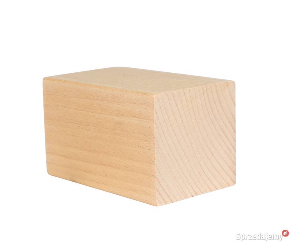 Noga Drewniana do Mebli 6x6 Bukowa Drewno konstrukcyjne Gdów