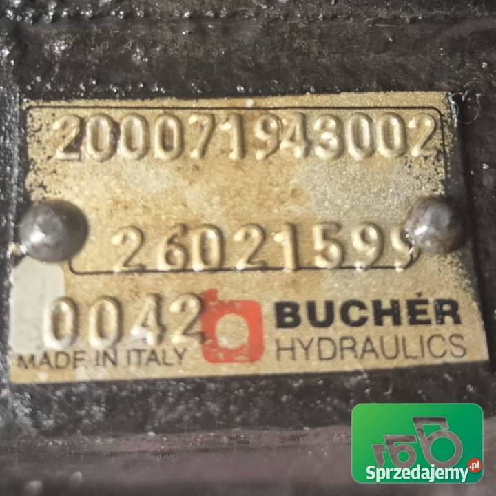 Rozdzielacz hydrauliczny 26021599 BUCHER