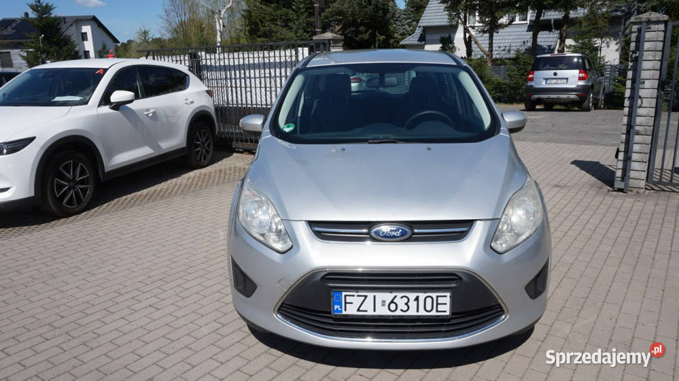 Ford Grand C zarejestrowany ubezpieczony srebrny Zielona Góra