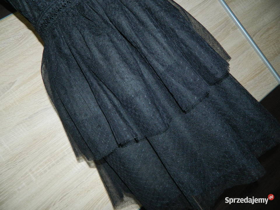 ChicMe efektowna czarna sukienka 38 Trzebinia