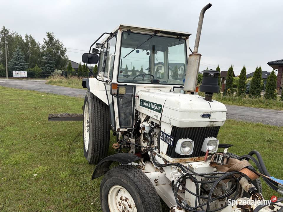ZAMIATARKA NA TRAKTORZE Ford 4610 Rozprza