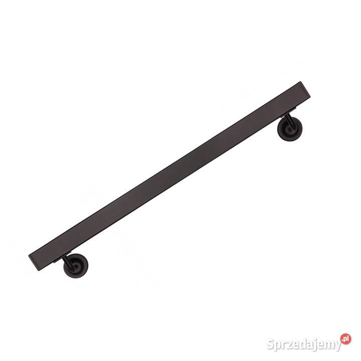 Poręcz Schodowa Ścienna KWADRATOWA Stal Barierka Balustrady i barierki