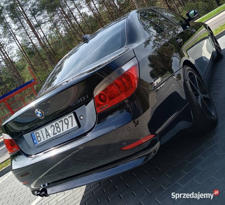 BMW E60 530i 256 Lpg Samochody osobowe Białystok