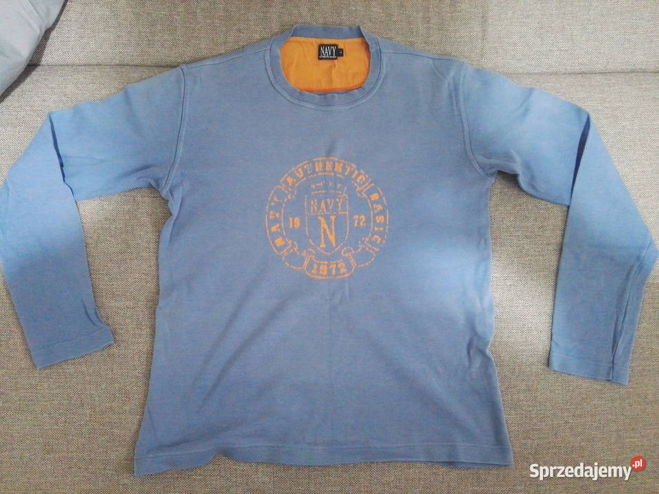 Bluza męska NAVY rozmiar L niebieska Odzież i bielizna męska Warszawa sprzedam